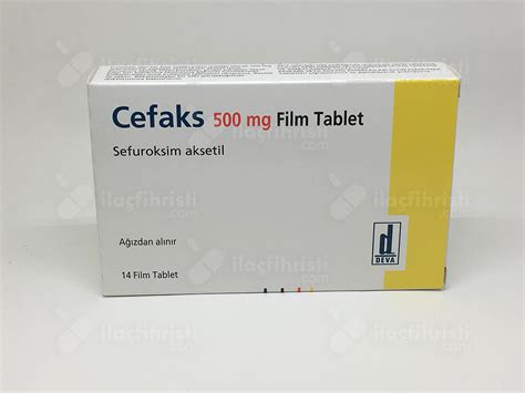 cefaks 500 mg fiyat